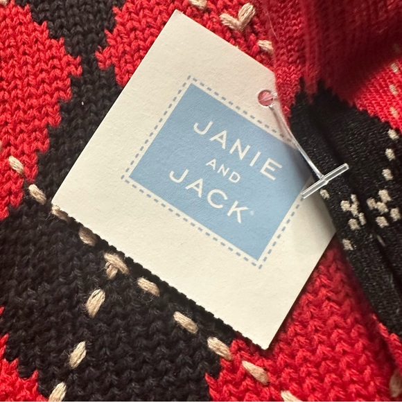 NWT Janie and Jack Sweater Vest and Matching Socks Set Sz 2T - Picture 3 of 9